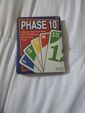 Vintage Phase 10 Card Game - Multi-Color